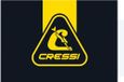 CRESSI Carpet 100 x 70 cm, zwart/geel, welkomsttapijt voor binnen en buiten, voor winkels en kantoren, antislip en machinewasbaar, zeer absorberend