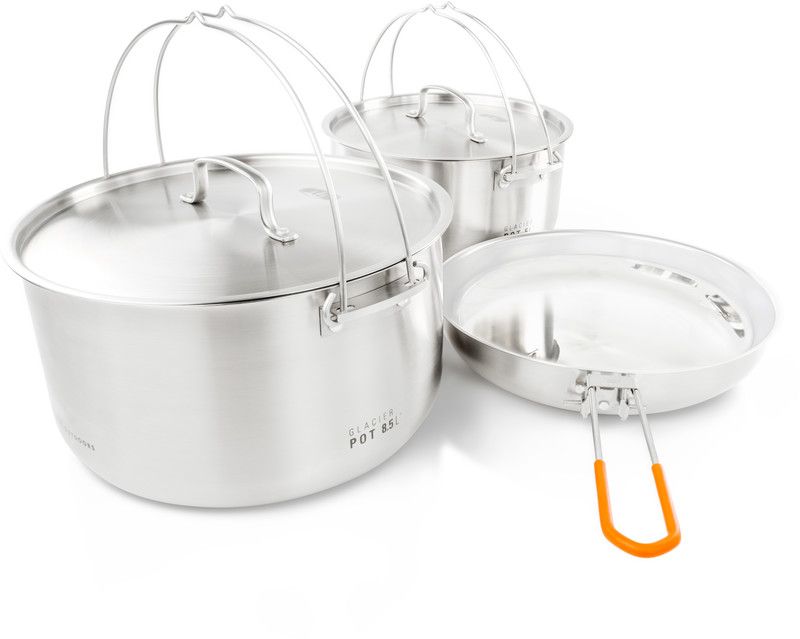 GSI Glacier Stainless Kook- en serviessets - zilver - 2019