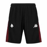 Kappa Korte Metz Ahorazip Pro 8 2024/25 Zwart/Rood Granata Polyester Mannen Maat M