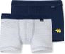 Schiesser Fine rib 2 Pack Jongens Onderbroek - Maat 140