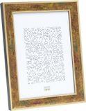 Deknudt Frames fotolijst S40JB2 - goud met zwarte zijkant - 15x20 cm