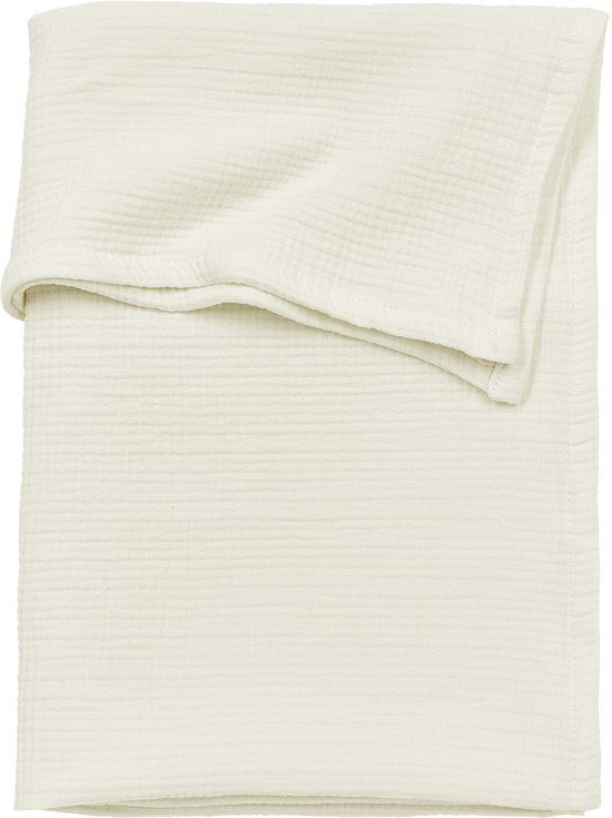 Meyco Baby Uni ledikant laken - pre-washed hydrofiel - natural - 100x150cm - 0.3 TOG