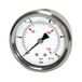 RIEGLER 116333-812-CDE Glycerine mano »pressure line« G 1/4 achter 0-100 bar/1500 psi, Ø63, 1 stuk