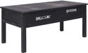 Maison Exclusive - Table basse, noir, 100x50x45 cm, bois
