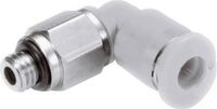 Norgren Koppeling 90° draaibaar M02470403 Schroefdraad (buiten): M3 Buis-Ø: 4 mm 1 stuk(s)