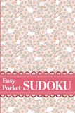 Pretty Pocket Sudoku: Floral Bunny: Easy Small Travel Size 4x6 Inch Puzzle Book