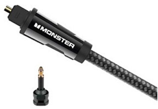 Monster Cable Optische audiokabel - 3 m - Zwart