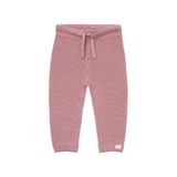 Noppies baby katoenen gebreide babybroek - mauve