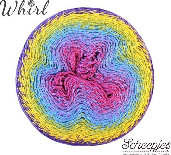 Scheepjes Whirl 1000m - Lemon Cassis Cream - 8717738957651