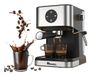 IAGREEA 793101831139 Machine expresso semi-automatique avec mousseur à lait intégré, réservoir d'eau 1.5L, 20 bar, argent