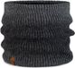 BUFF® Knitted & Fleece Neckwarmer MARIN GRAPHITE - Unisex Volwassenen - Grijs - Acryl/Wol