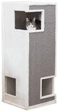 TRIXIE Krabtoren Gerardo Krabtoren, sisal en pluche, 100 cm, wit-grijs
