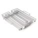 Wiltec BBQ Sparbrand 22,5x22,5x5cm - Roker voor koude rook, roestvrij staal