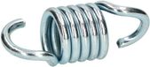 KOTARBAU® Schommelveer, Veer voor Hangmat, 7 mm, Verzinkt Staal, 6 Windingen, Zilver, Hangstoel Veer, Hangstoelveer, Trekveer met Haken, Hangmat trekveer