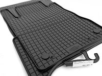Rubberen E-Klasse Rubberen matten C207 A207 Premium all-weather rubberen matten vloermatten, all-weather, 4-delig zwart incl. bevestiging