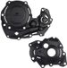 Polisport Off Road Yamaha Yz450f 23-24/yz450fx/wr450f 24 Protection de couvercle d'embrayage et d'allumage Noir