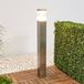 Lindby Baily LED tuinpadverlichting, hoogte 80 cm, roestvrij staal, IP44