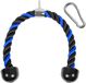 Yes4All Deluxe Tricep Touw Kabel Bevestiging, 27 & 36 inch, Oefening Machine Bijlagen Katrol Systeem Gym Pull Down Touw met Karabijnhaak, Laadpen 1" en 2" Gewichtsplaat