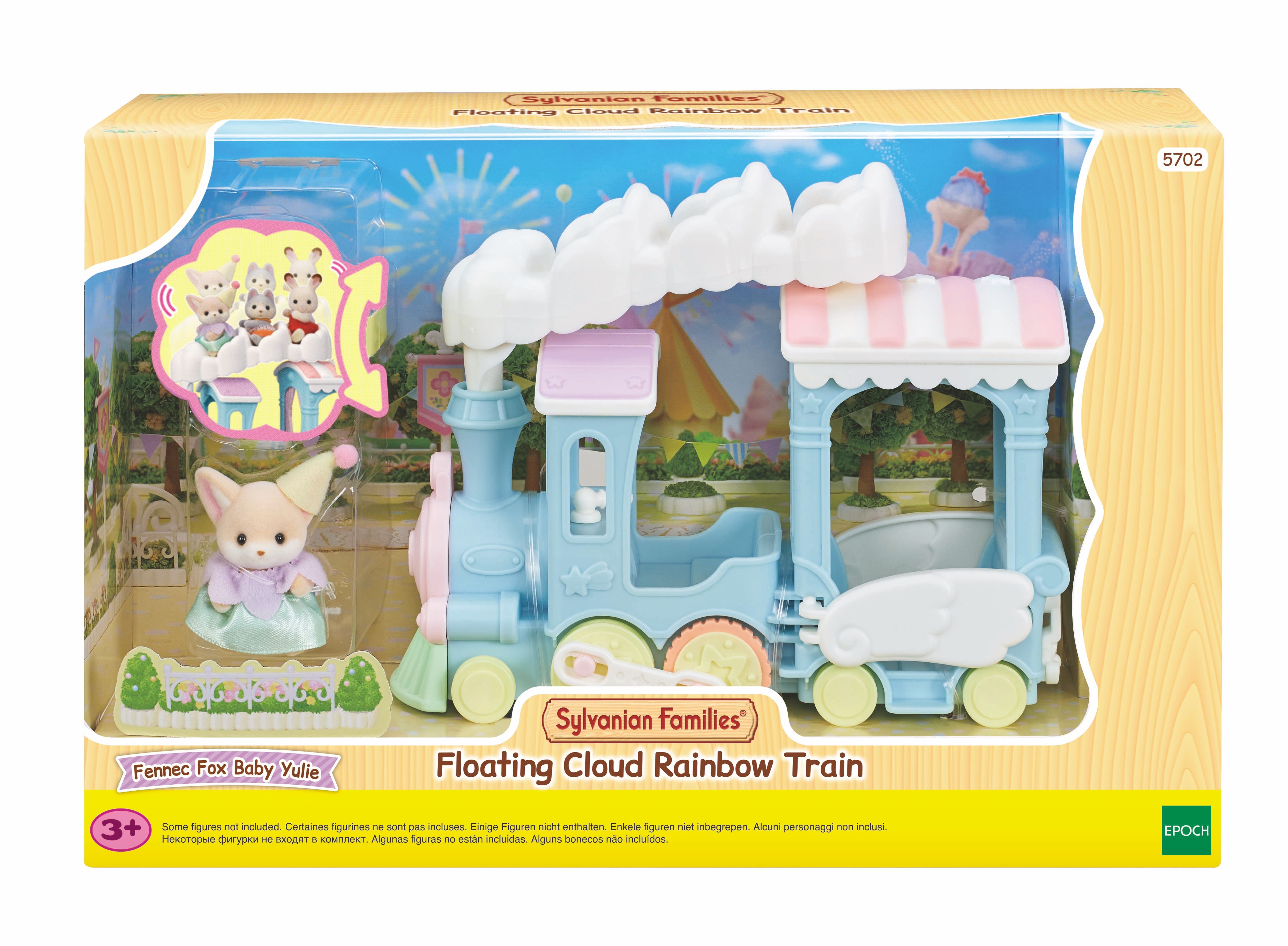 Sylvanian Families Wolken regenboog trein - 5702
