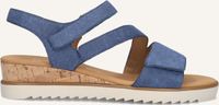 Gabor 754.2 Sandalen - Sleehak - Dames - Blauw - Maat 40,5