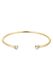 Elli - Armband - Dames Armring Geo Minimal met kristallen in 925 sterling zilver - Dames