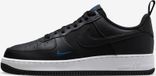 Nike Air Force 1 '07 "Court Blue Mini Swoosh", schwarz, Größe: 40,5
