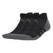 adidas uniseks-volwassene Essentials Climacool Low Cut 3Pp Socks, Black/Grey Six, 34-36