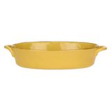 ROSE & TULIPANI MILANO Concerto Ocra ovenschaal 37 x 21,7 x 7,5 cm, aardewerk