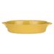 ROSE & TULIPANI MILANO Concerto Ocra ovenschaal 37 x 21,7 x 7,5 cm, aardewerk
