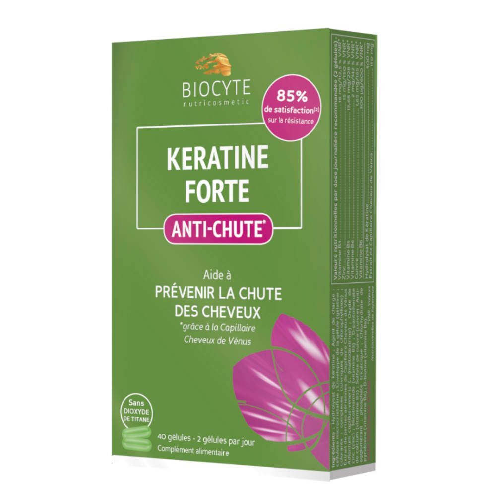 Biocyte Biocyte Keratine Forte Anti-Haaruitval 40 capsules