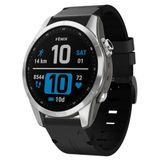 By Qubix Qubix - Leren bandje - Zwart - 20mm Quickfit - Geschikt voor Garmin Fenix 7s/6s/5s / Instinct 2s / Epix Pro Gen 2 (42mm)