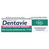 Dentavie Tandpasta voor gevoelig tandvlees met aloë vera en biologische echinacea - citroen