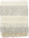 Klippan Yllefabrik Freja Plaid en laine Gris chiné 130x200cm