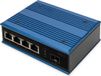 Digitus DN-651130 commutateur réseau Non géré Fast Ethernet (10/100) Noir, Bleu
