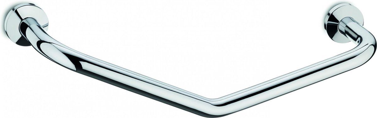 Kela Mano Bad- en Douchegreep - 49,5 x 13 cm - Messing Zilver