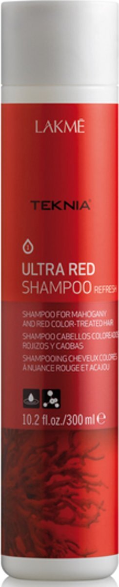 Lakme Teknia red shampoo- rood gekleurd haar