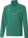 Puma Teamrise Ziptop Kinderen - Groen | Maat: 176