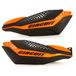 CIRCUIT Equipment PM038-2D9 handbeschermers voor motorcross, oranje