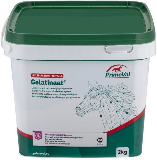 Primeval Gelatinaat Paard - Supplement - Gewrichten - Spieren - 2 kg