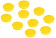 Franken HMS36 01 krachtmagneet, 10 stuks 10 Stuk, Haftkraft 2500 g geel