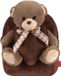 Perletti Sac à dos Extra Fluffy Tommy Bear 2,7 Litres Brun foncé