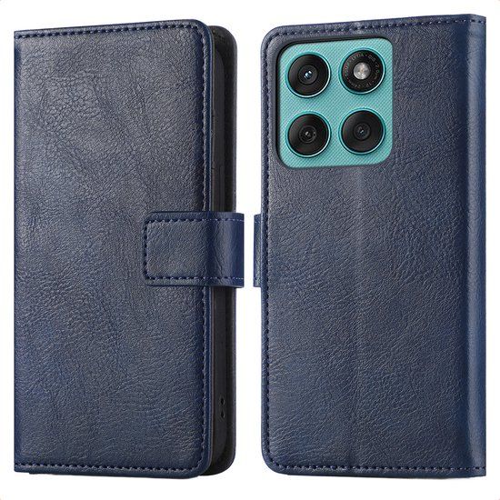 imoshion Luxe Bookcase voor de Motorola Moto G57 Power - Donkerblauw