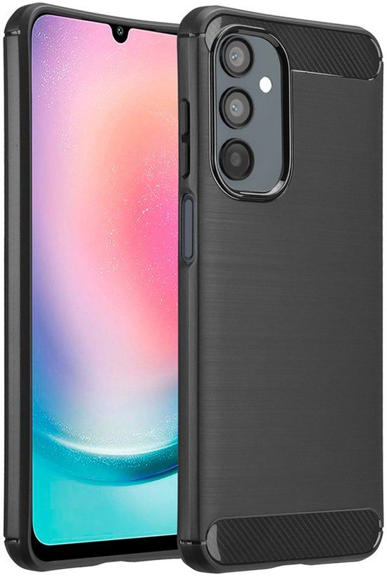 imoshion Brushed Backcover voor de Samsung Galaxy A26 - Zwart