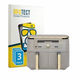 BROTECT - Screenprotector voor Ninja Max 6-in-1 AirFryer DZ400EU - Folie Beschermfolie Beschermglas matte 3 Stuks