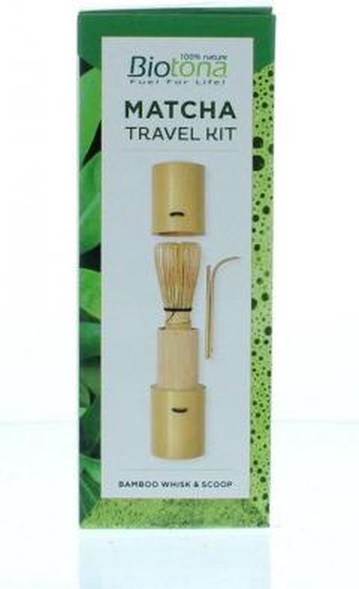 Biotona Accessoires Matcha Travel Kit Thee 1Stuks