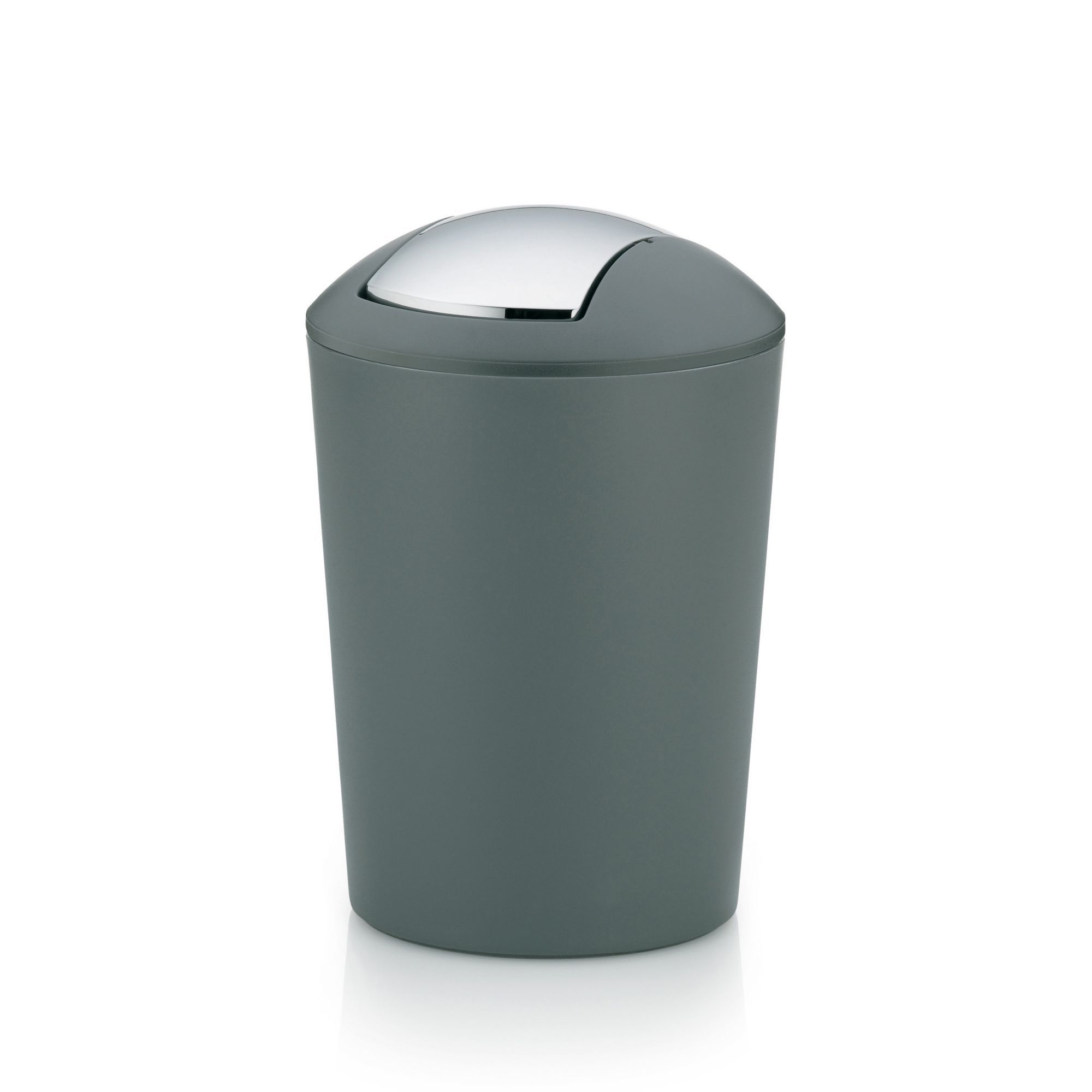 Kela Marta - Vuilnisbak - 5 liter - Grijs/Zilver