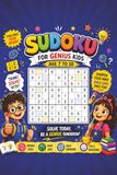 Sudoku DRS Global Publishing Sudoku For Genius Kids: Sudoku For Genius Kids for age 7 to 10 | Boost Logic Improve Focus | 6x9 inches, 55+ Puzzles 110 pages | Solutions Included