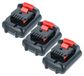 Vhbw 3x Batterie Compatible Avec Dewalt Dce0825 Dce0825d1g-qw, Dce0811nr-xj, Dce088, Dce085d1g-qw Outil Électrique (2000 mAh, Li-ion, 12 V)