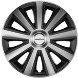 GOODYEAR wieldoppen Memphis zilver 16 inch (set van 4)