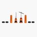 Muc-Off Stealth Tubeless Puncture Plugs - Bandenreparatieset - Oranje